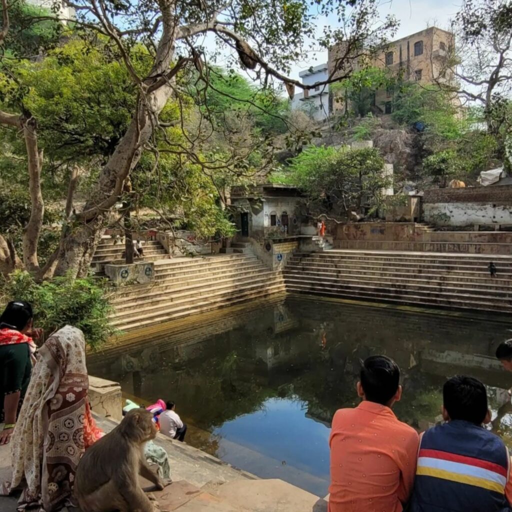 Shri Radha Sarovar at Gehvarvana Barsana