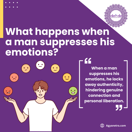 Read more about the article What happens when a man suppresses his emotions?