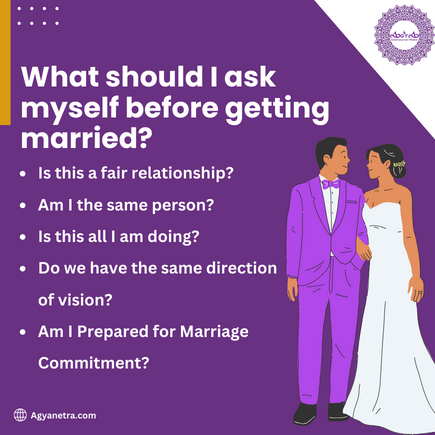 Read more about the article What should I ask myself before getting married?