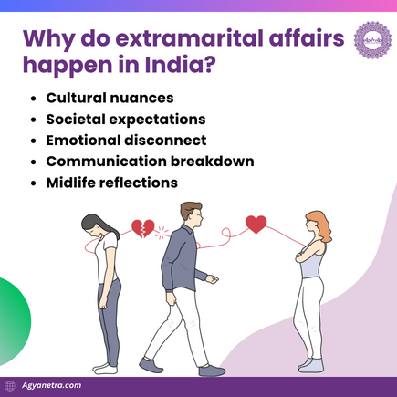 Read more about the article Why do extramarital affairs happen in India?