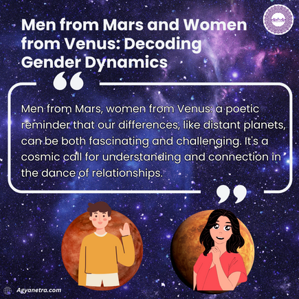 Read more about the article Men from Mars and Women from Venus: Decoding Gender Dynamics