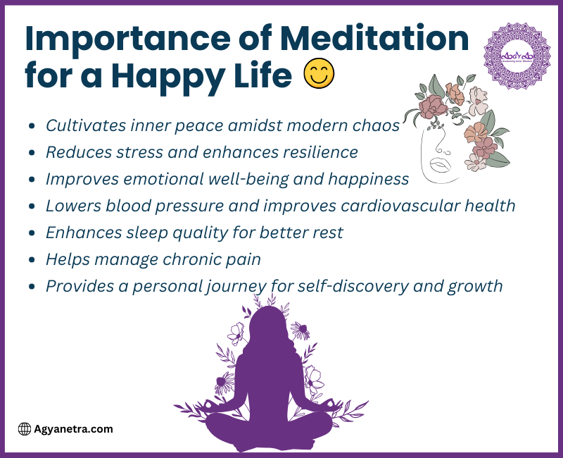 Read more about the article Importance of Meditation for a Happy Life