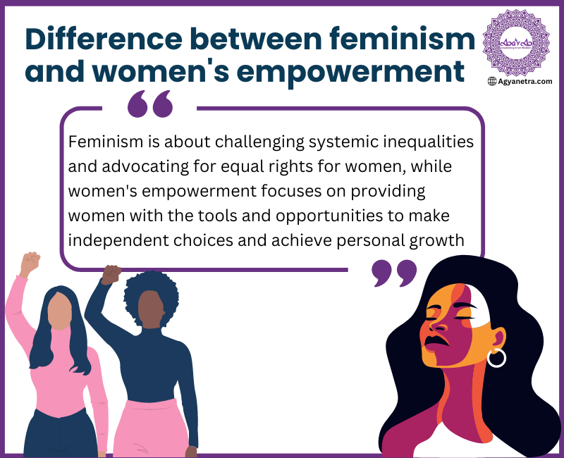 Read more about the article Difference between feminism and women’s empowerment