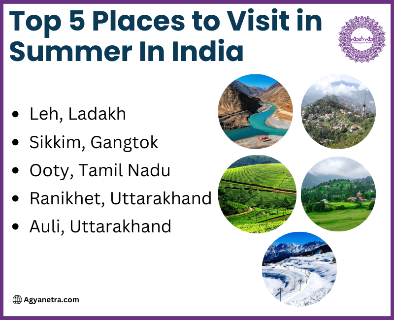 Read more about the article Top 5 Places to Visit in Summer In India