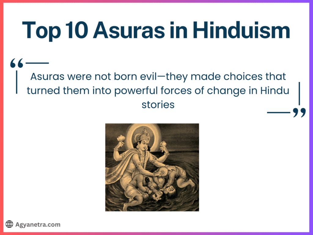 Top 10 Asuras in Hinduism: Powerful Demons with a Divine Backstory