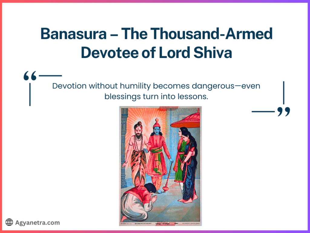9. Banasura – The Thousand-Armed Devotee of Lord Shiva