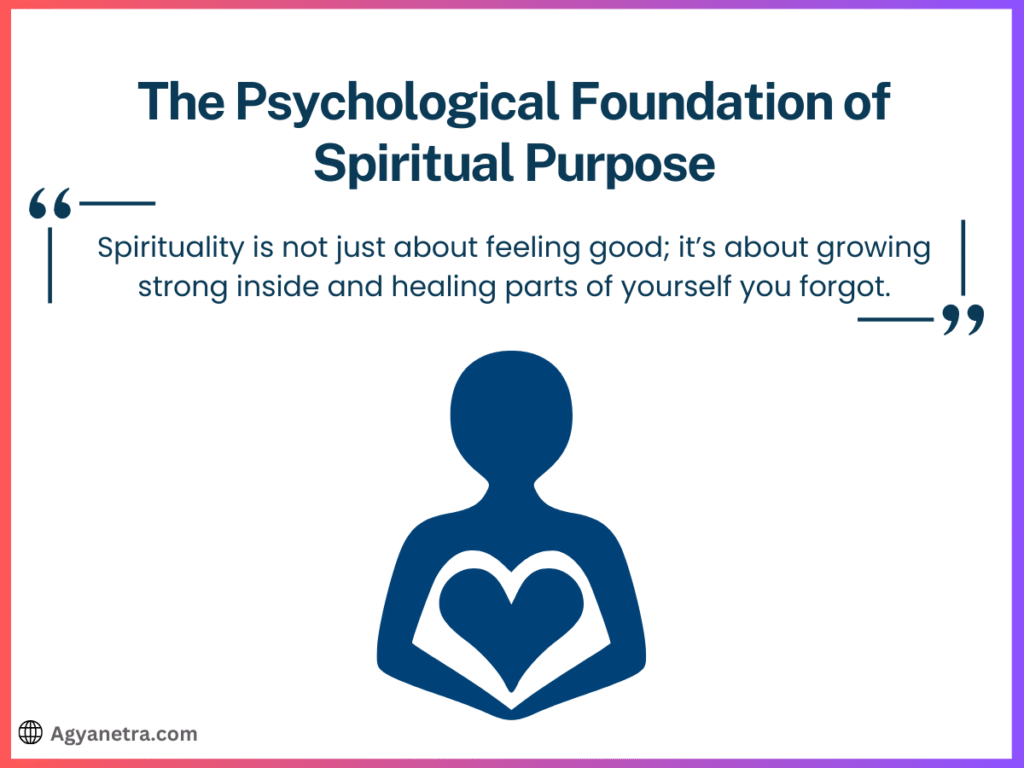 The Psychological Foundation of Spiritual Purpose
