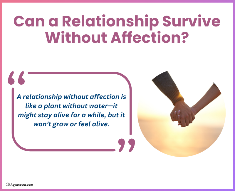 Read more about the article Can a Relationship Survive Without Affection?