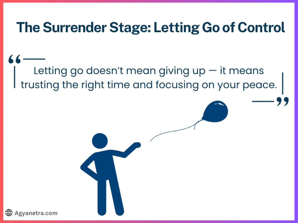 The Surrender Stage: Letting Go of Control