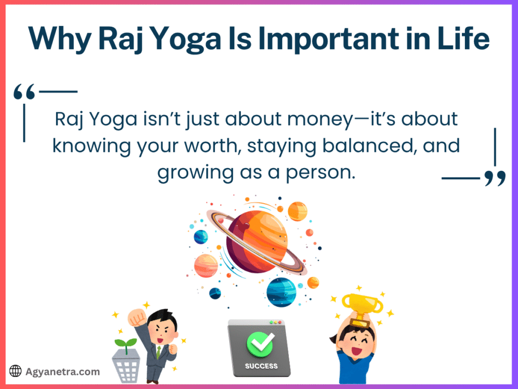 Why Raj Yoga Is Important in Life