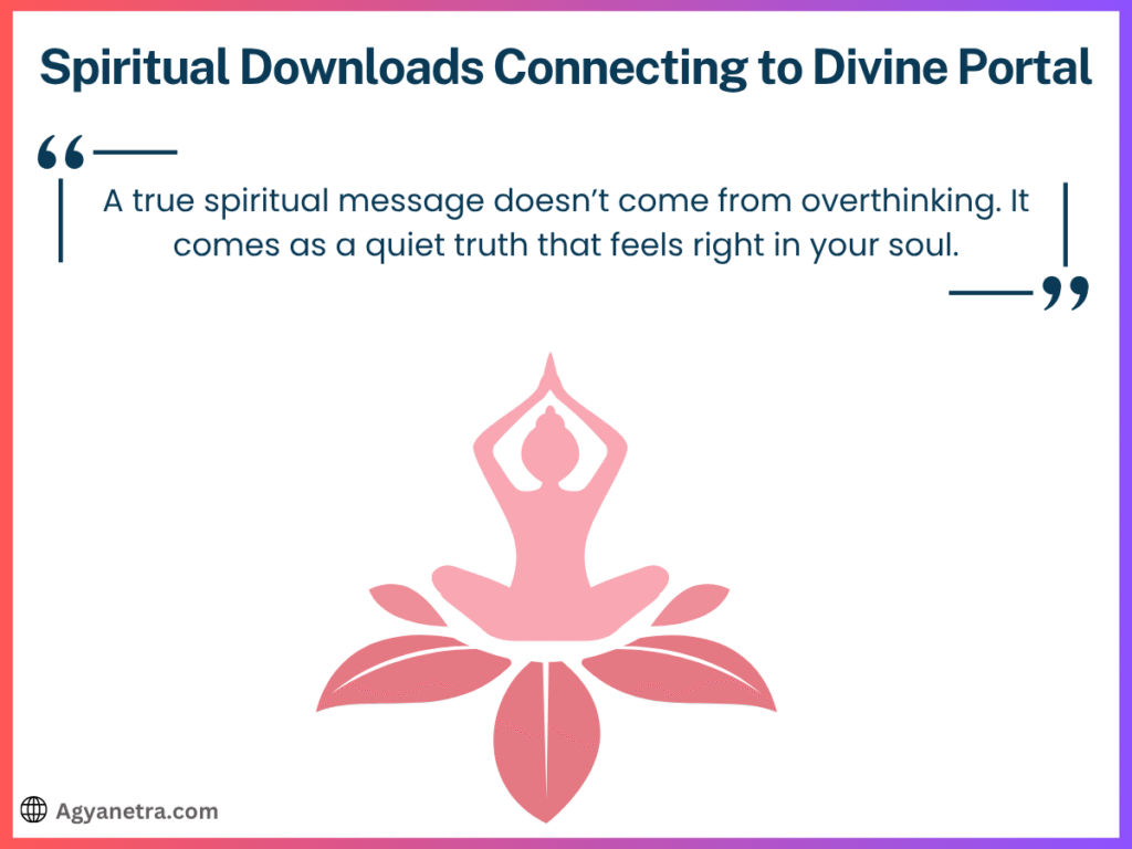 Spiritual Downloads Connecting to Divine Portal: Signs, Energy Shifts & Awakening