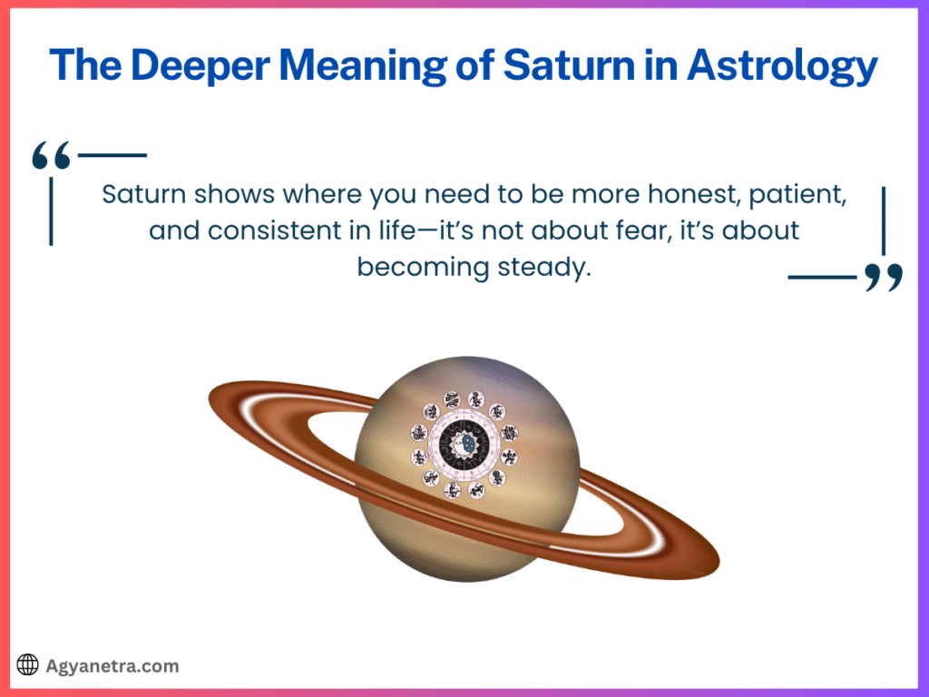 The Deeper Meaning of Saturn in Astrology