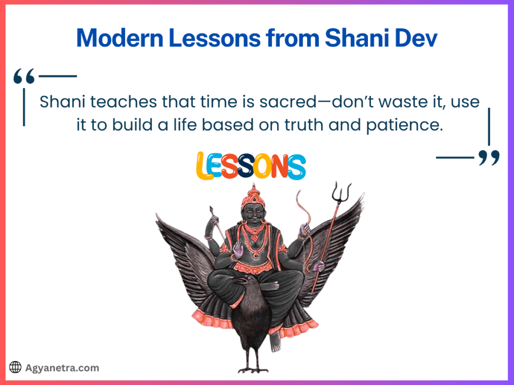 Modern Lessons from Shani Dev