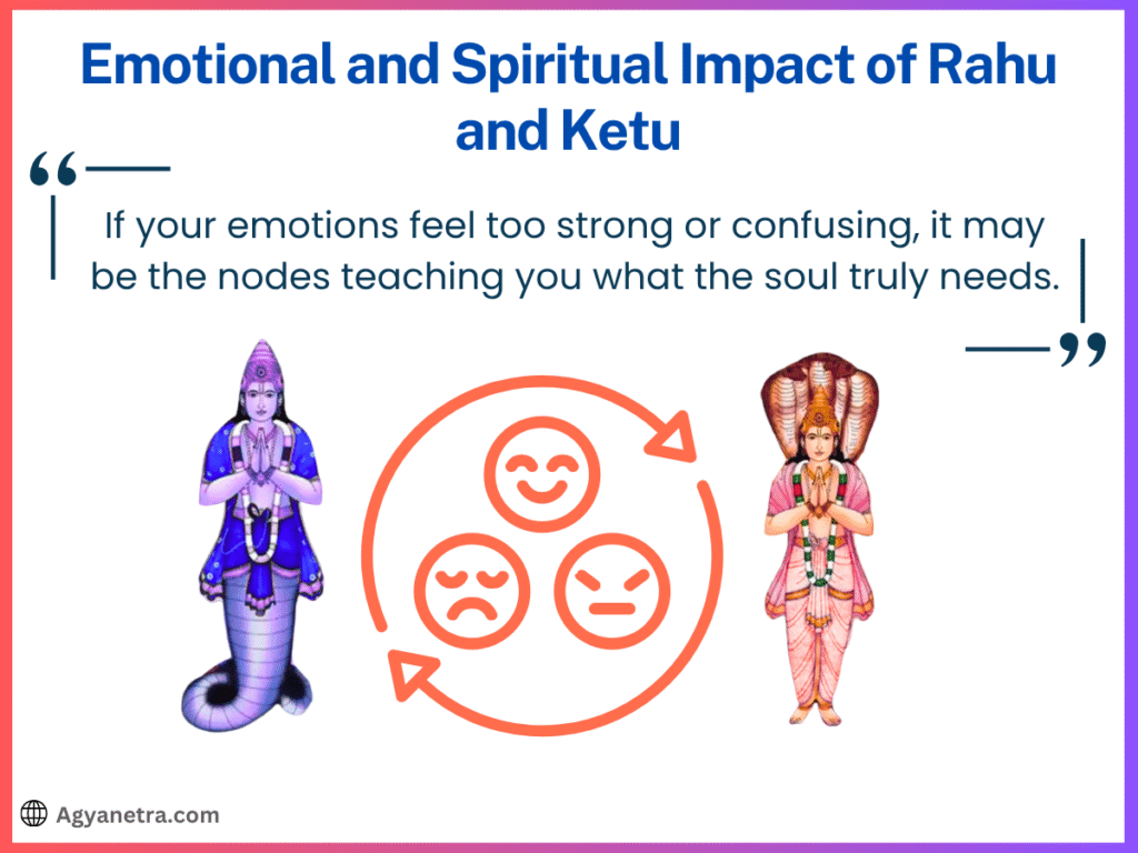 Emotional and Spiritual Impact of Rahu and Ketu
