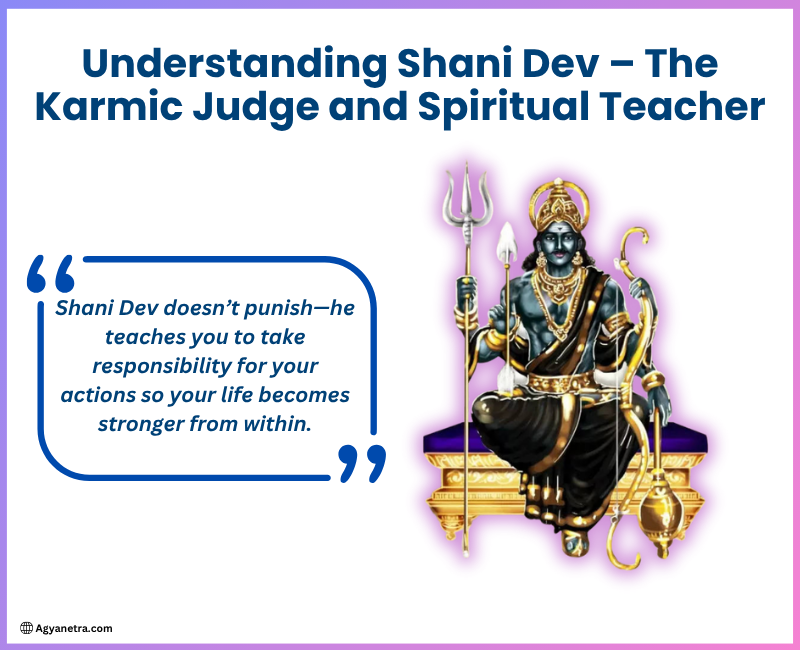 Read more about the article Understanding Shani Dev – The Karmic Judge and Spiritual Teacher