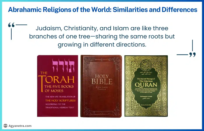 Abrahamic Religions of the World: Similarities and Differences