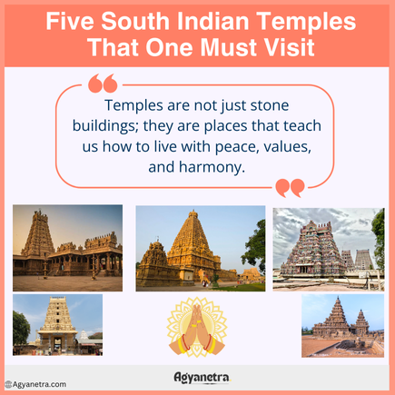 Read more about the article Five South Indian Temples That One Must Visit for Spiritual Awakening and Peace