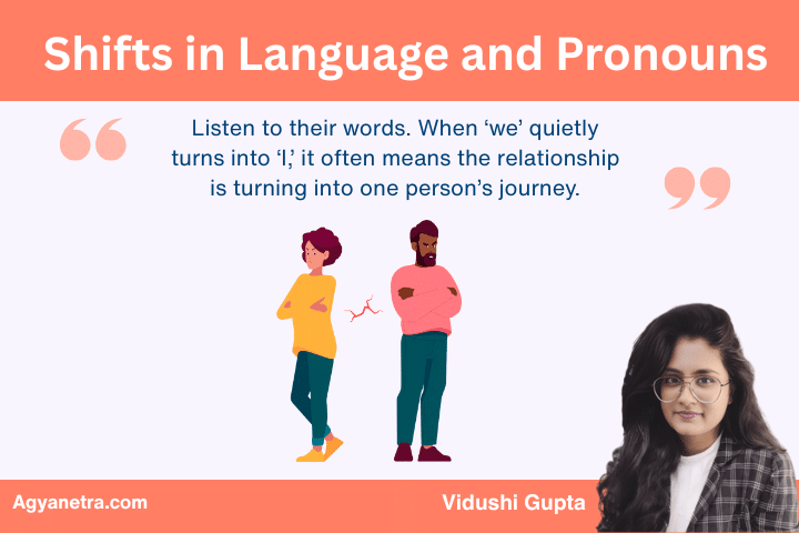 Shifts in Language and Pronouns