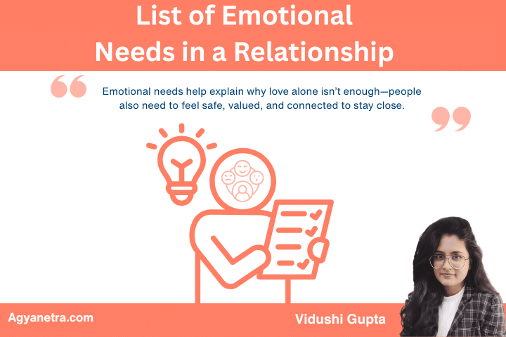 List of Emotional Needs in a Relationship: What Truly Keeps Couples Emotionally Connected