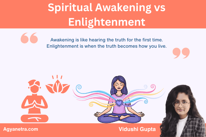Spiritual Awakening vs Enlightenment