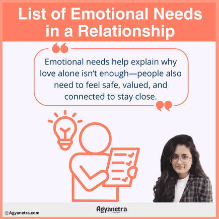List of Emotional Needs in a Relationship