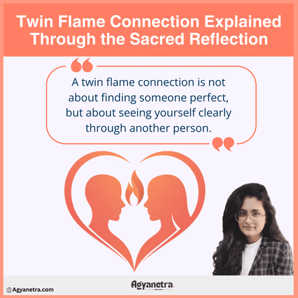 Twin Flame Connection Explained Through the Sacred Reflection