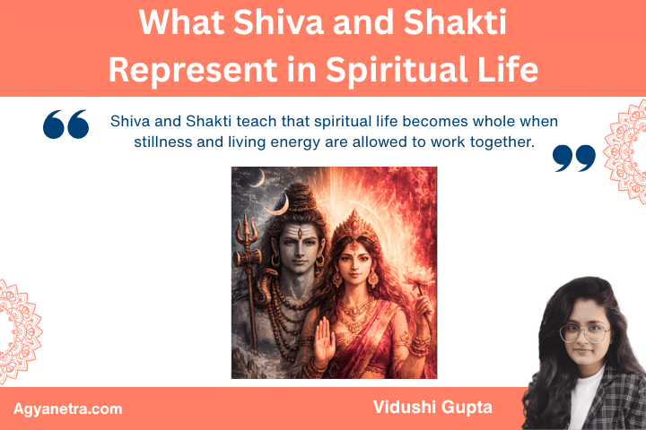 What Shiva and Shakti Represent in Spiritual Life: Shiva and Shakti as consciousness and power