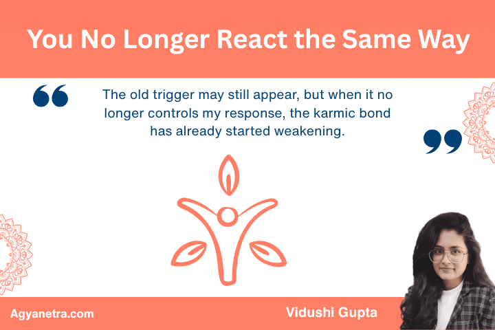 You No Longer React the Same Way