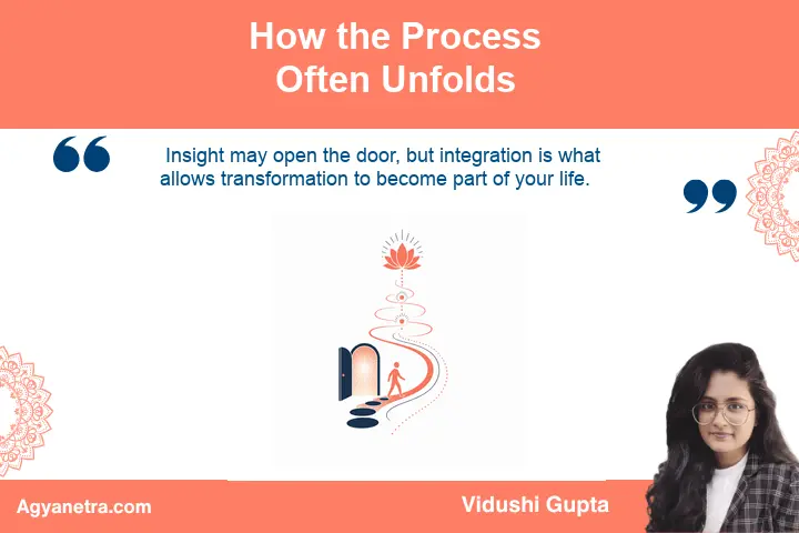 A peaceful path symbolizing the unfolding spiritual awakening process