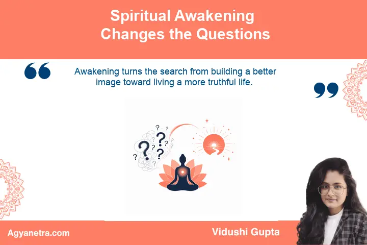 A peaceful seeker reflecting on identity, truth, and spiritual awakening