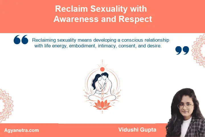 Peaceful embodied figure representing conscious life energy