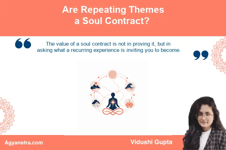 Spiritual path symbolizing recurring life themes and soul lessons