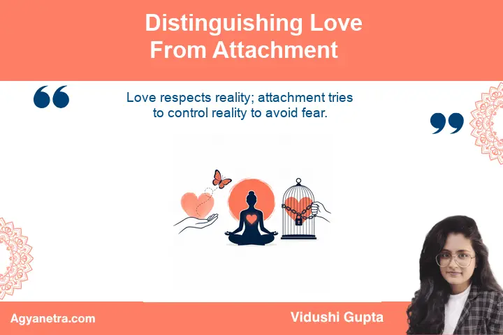 Open hands symbolizing the difference between free love and emotional attachment