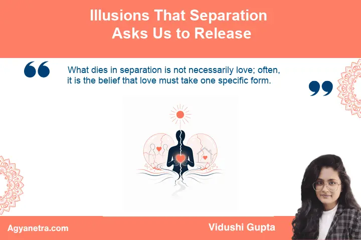 Open hands releasing symbolic fragments of expectation and illusion